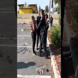 Police attacked teens waiting for a ride in Highland California #grindfacetv