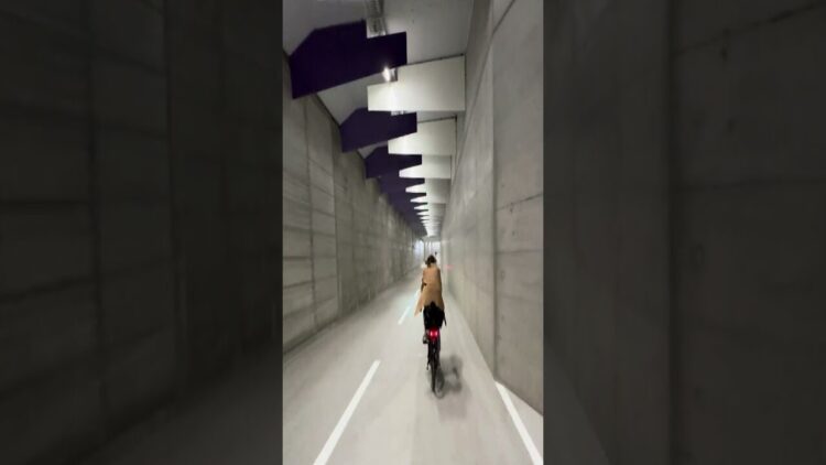 Zurich‘s New Bike Tunnel  || ViralHog