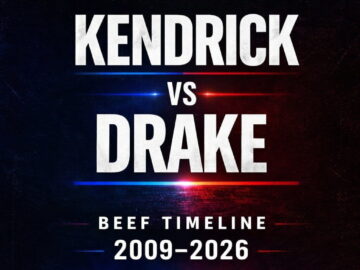 Timeline Kendrick Lamar vs Drake (2)